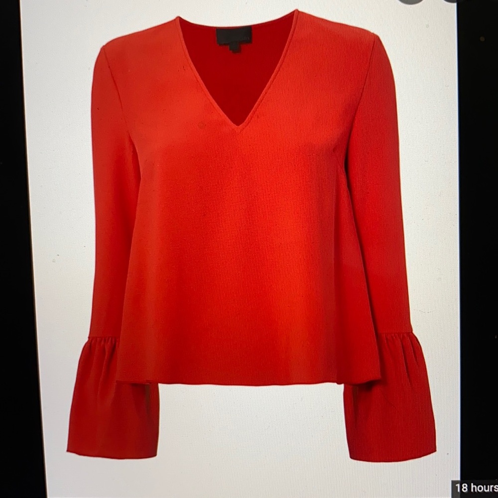 Bell sleeve blouse